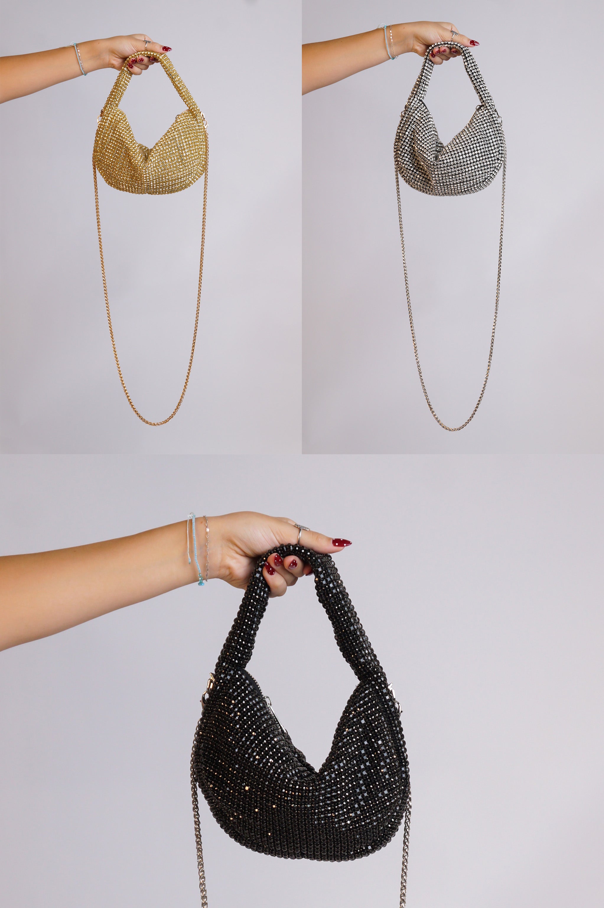 Good For It Purse - Silver - Gold - Black