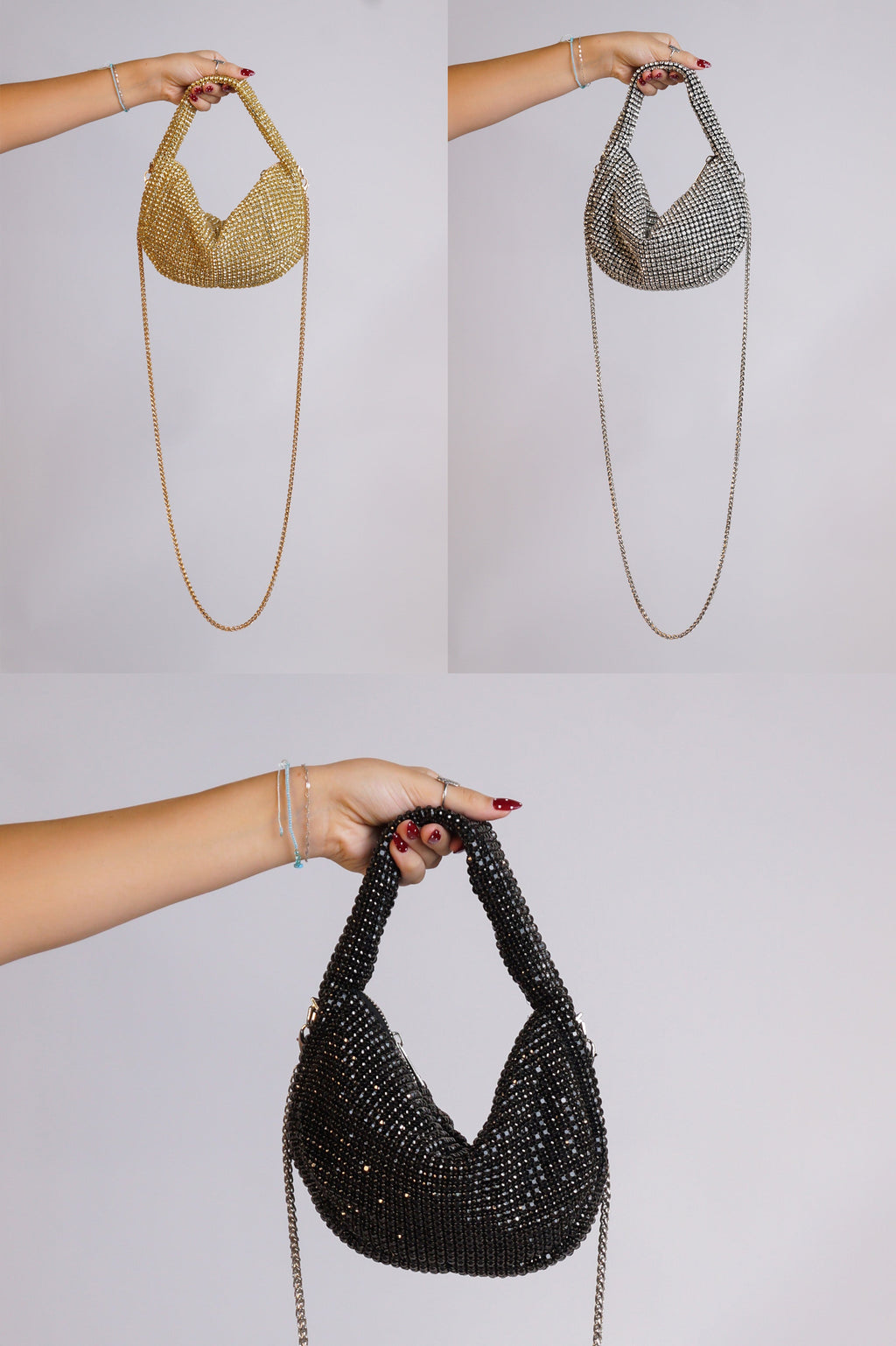 Good For It Purse - Silver - Gold - Black