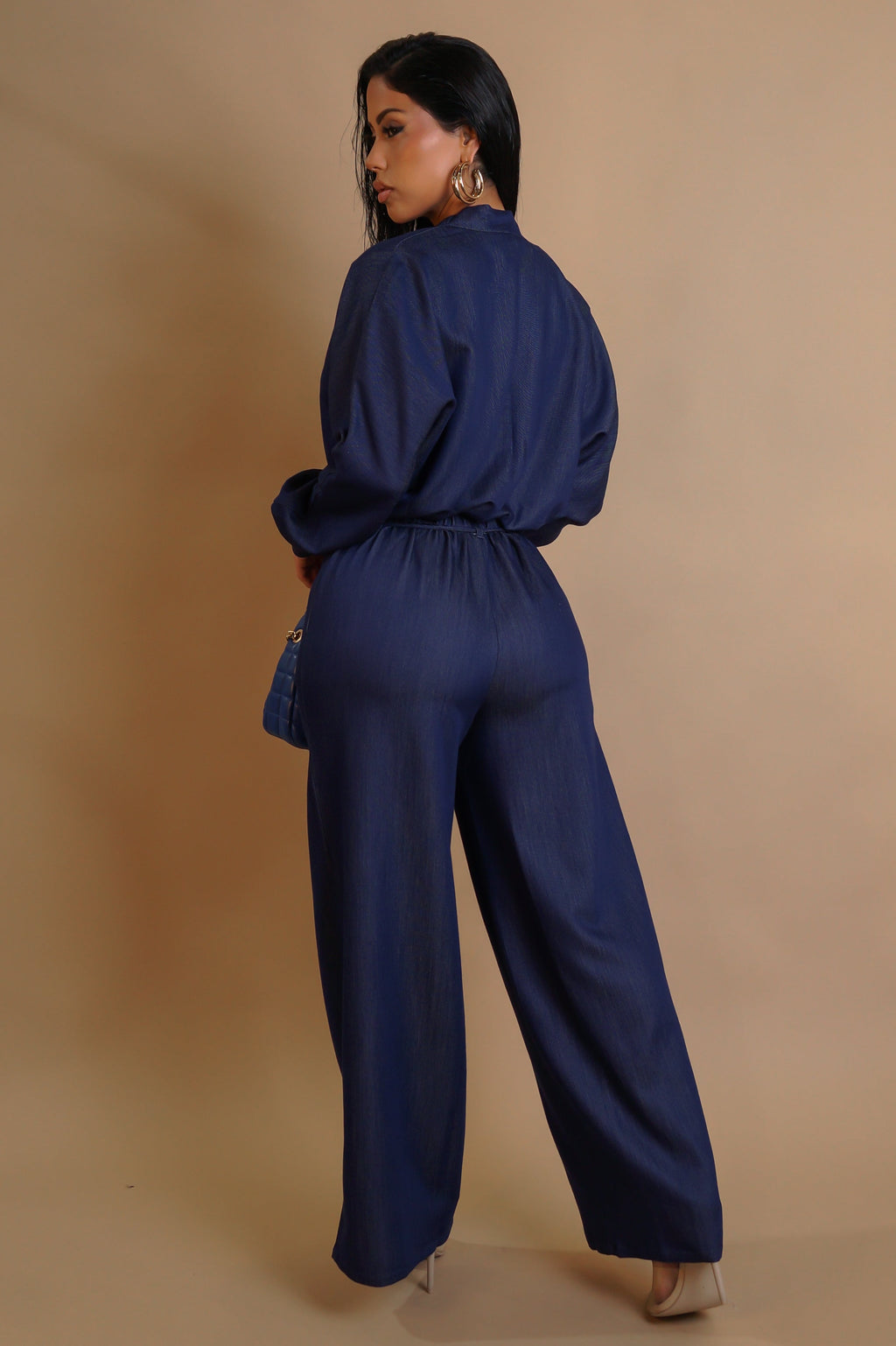 In The Moonlight Pant Set - Blue