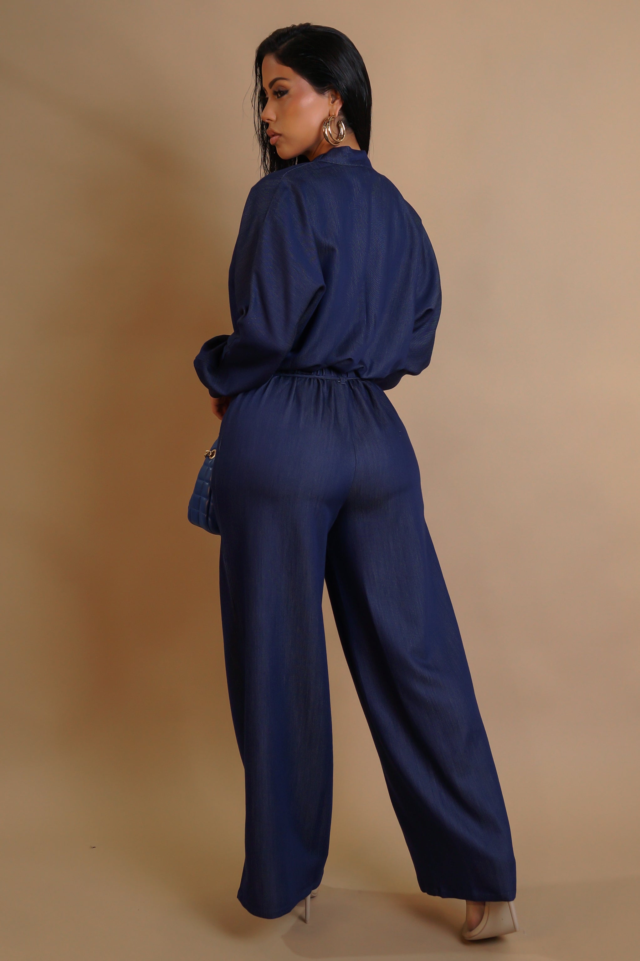 In The Moonlight Pant Set - Blue