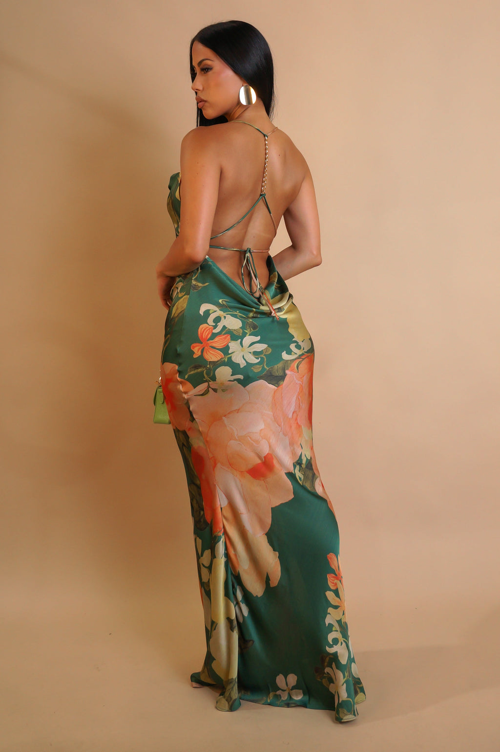 Nothing Left To Say Maxi Dress - Green