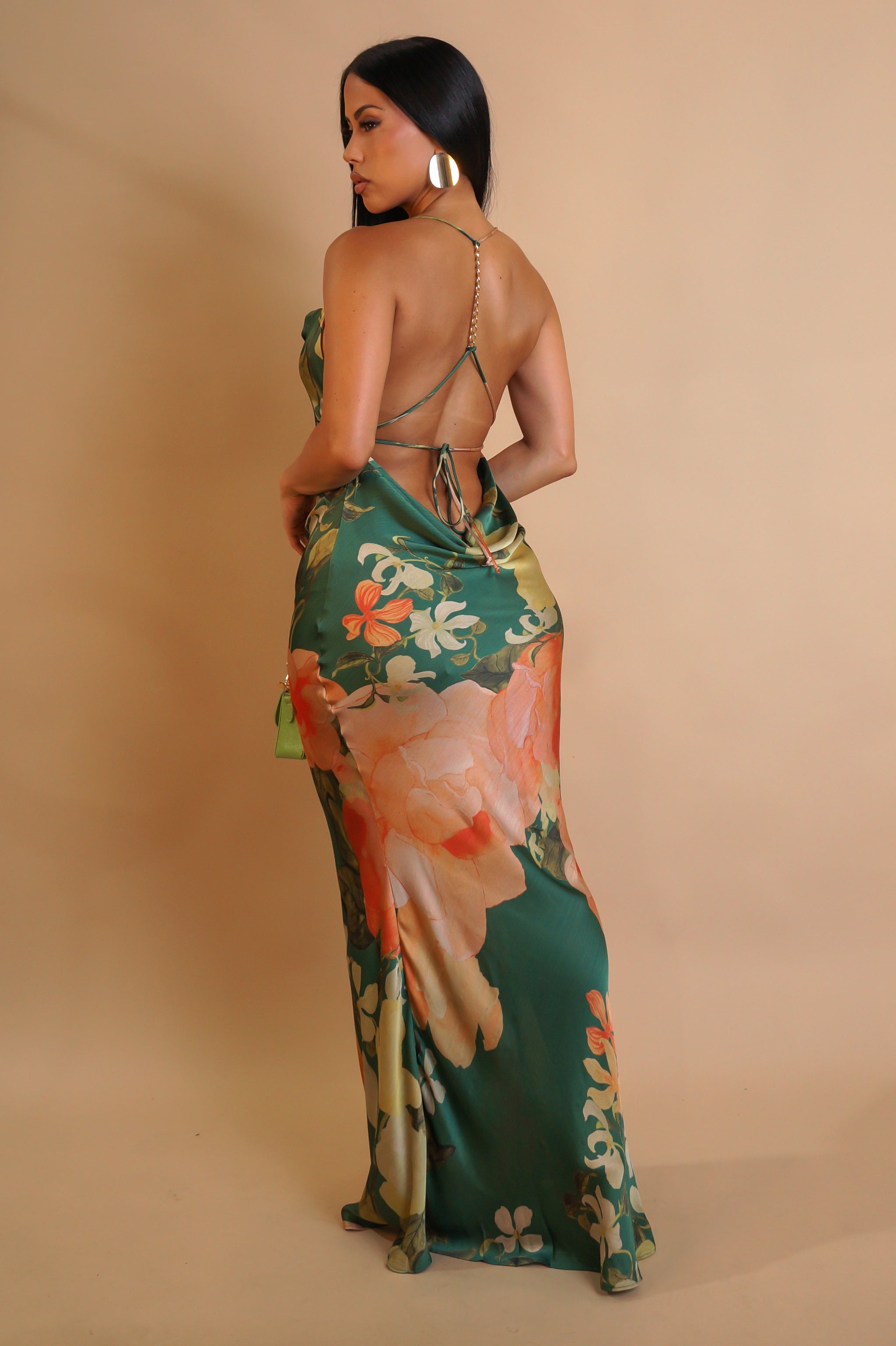 Nothing Left To Say Maxi Dress - Green