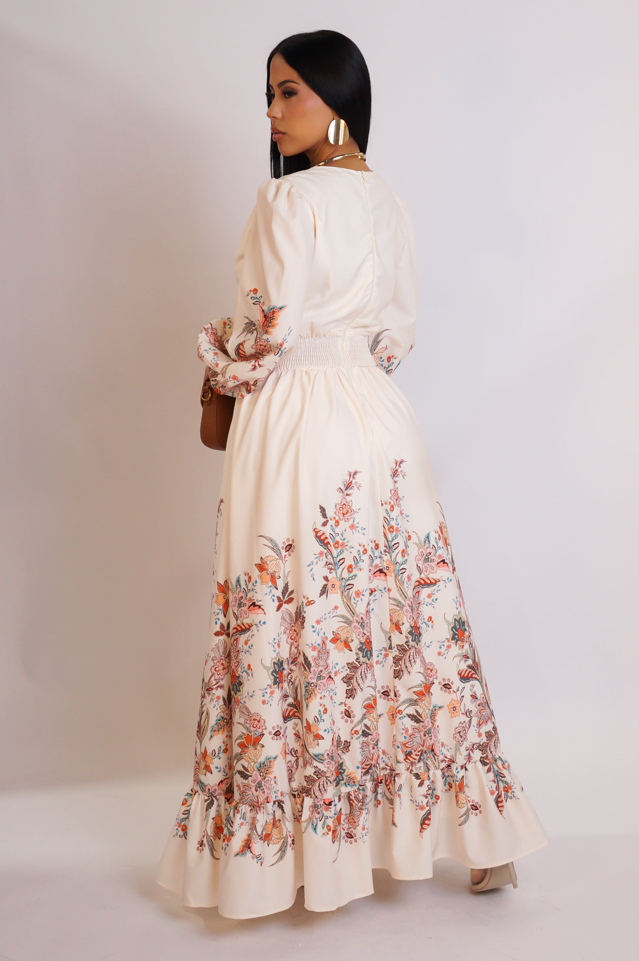 My Way Maxi Dress - Cream