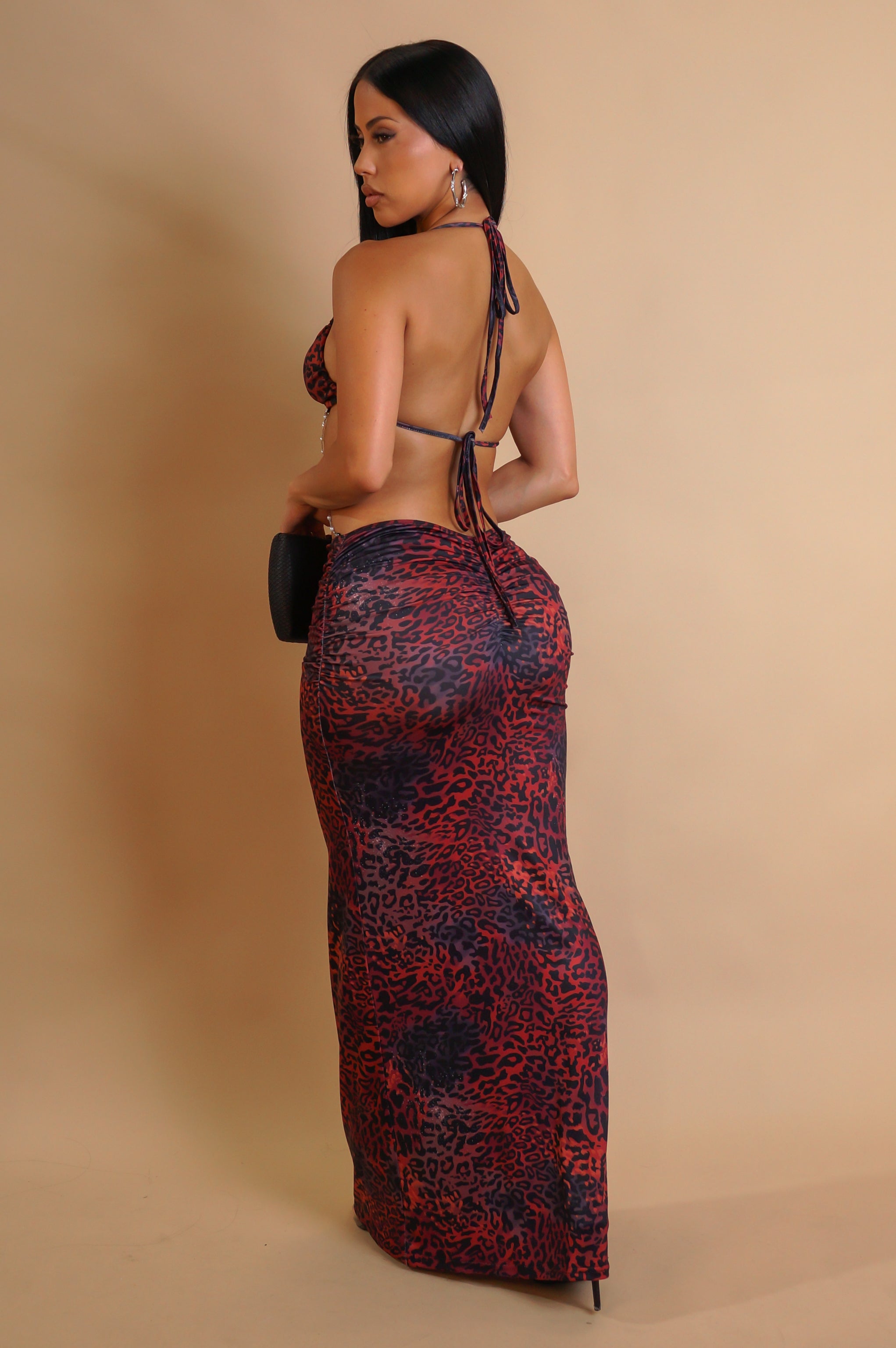 DND Maxi Dress- Red