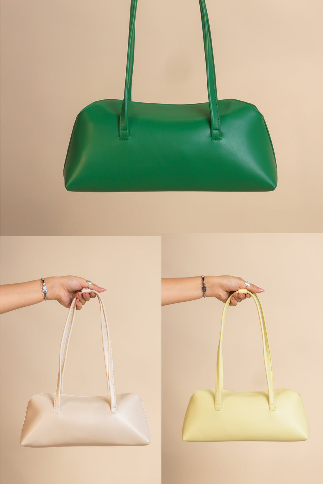 Deeply Devoted Purse - Green - Beige - Yellow