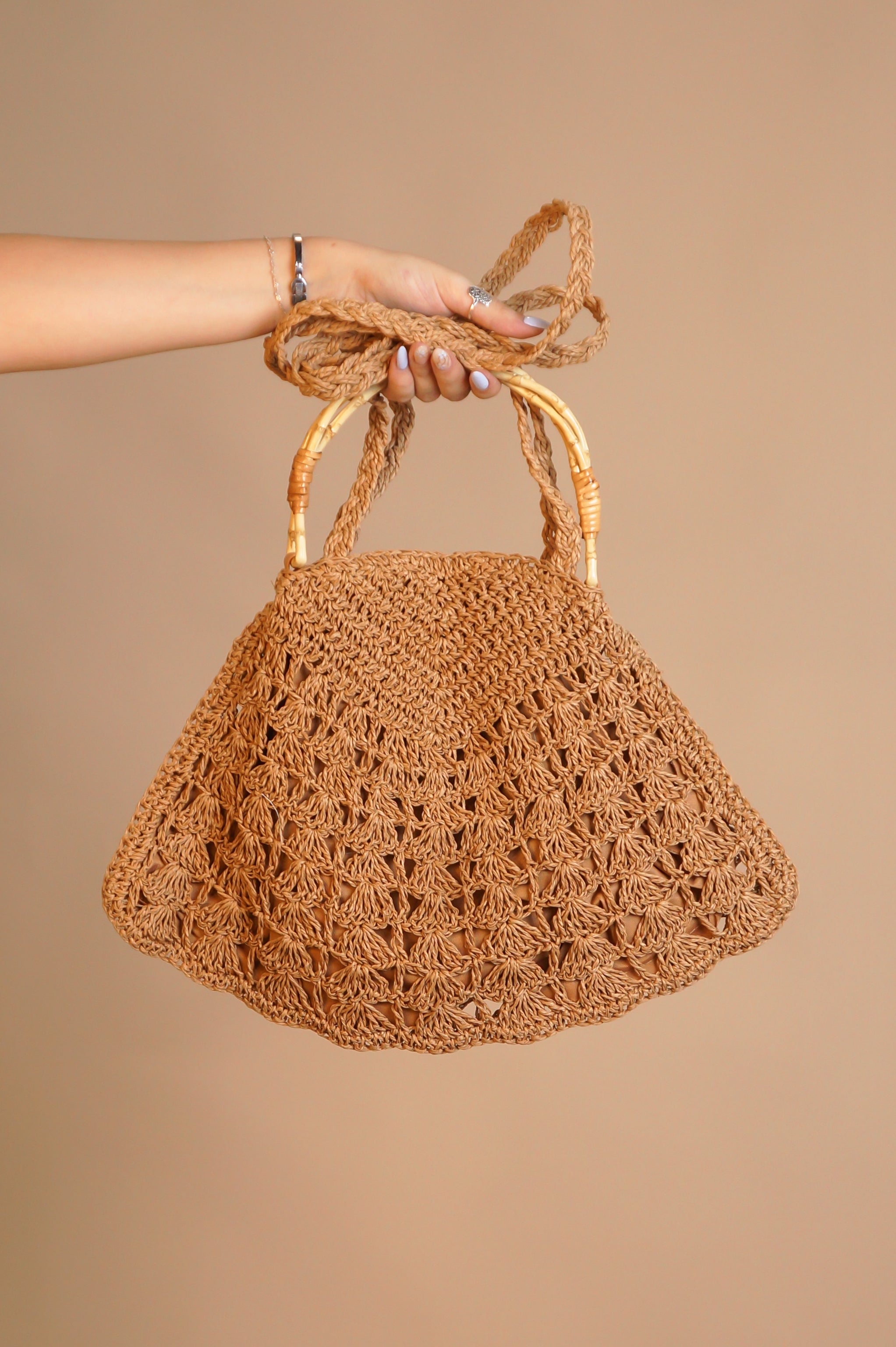 Beach Vibe Purse - Brown